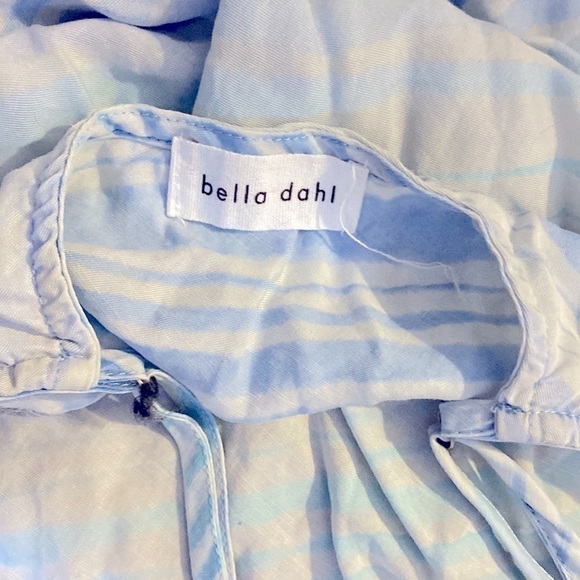 🌷 Bella Dahl🌷 Blue White Adjustable Strap Dress - Picture 6 of 6